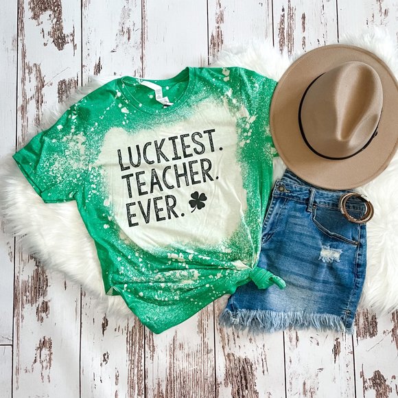 luckiest teacher ever | st patricks day teacher - Picture 1 of 2